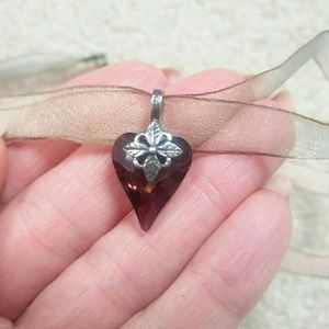 Swarovski Heart Necklace